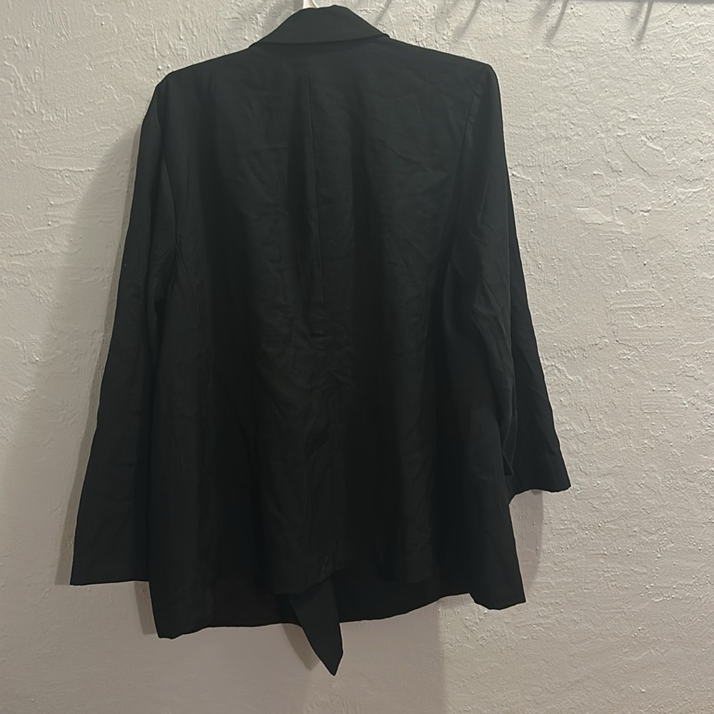 New A new day Women's Classic Black Blazer - Size 1X - Picture 4 of 4